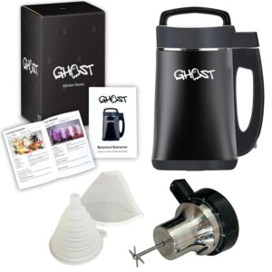 ghost infuser - herbal botanical extractor and oil infusion machine - fully customizable settings - easy to use to make your own infused oil edibles & treats