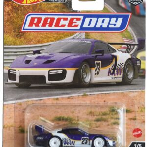 Hot Wheels Porsche 935, Race Day Premium Car Culture 1/5 [Blue/White]