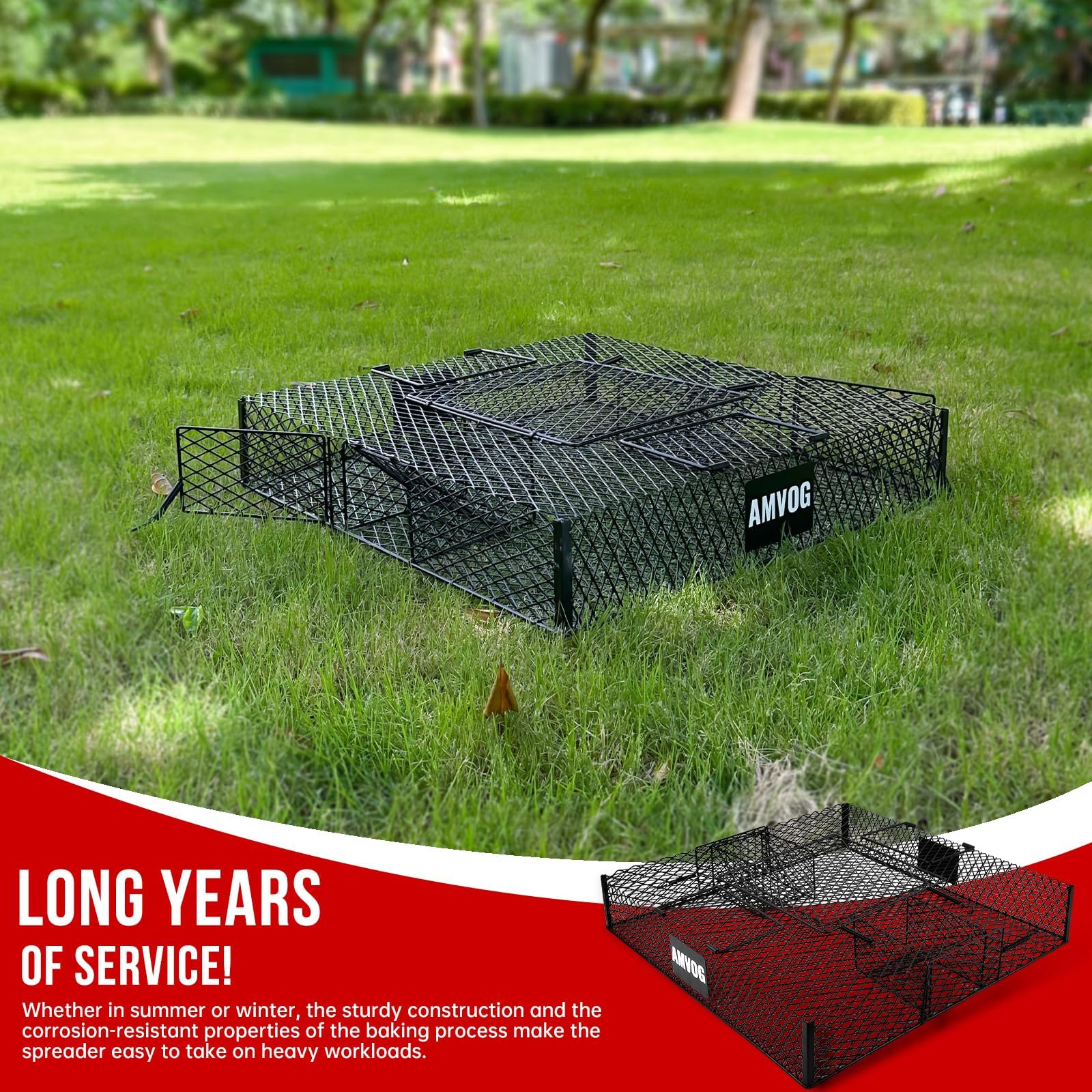 Squirrel Trap (No Bottom Tray) - Ideal for Chipmunks and Squirrels, Metal Construction, Holds up to 25 Squirrels, 2 Traps