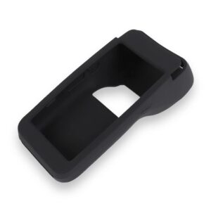 Protective Silicone Bumper Case for Pax PRO A920 - Device with Barcode (Black)