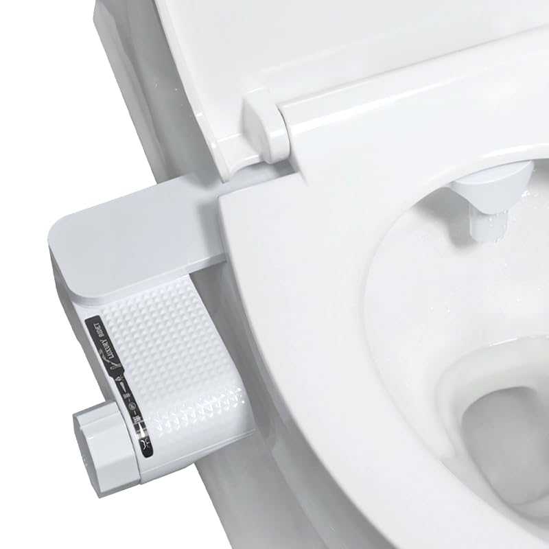 Bidet, Bidet Attachment for Toilet, Non-Electric Fresh Water Bidet with Self-Cleaning Nozzle