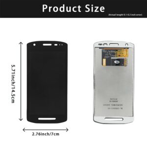 LCD with Camera Cutout & Touch Screen for Zebra TC21, TC210K, TC26 - Premium Display Replacement for PDA Phone Handheld Android Barcode Scanner