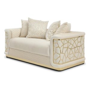 glory furniture talia g0997a-l loveseat ivory