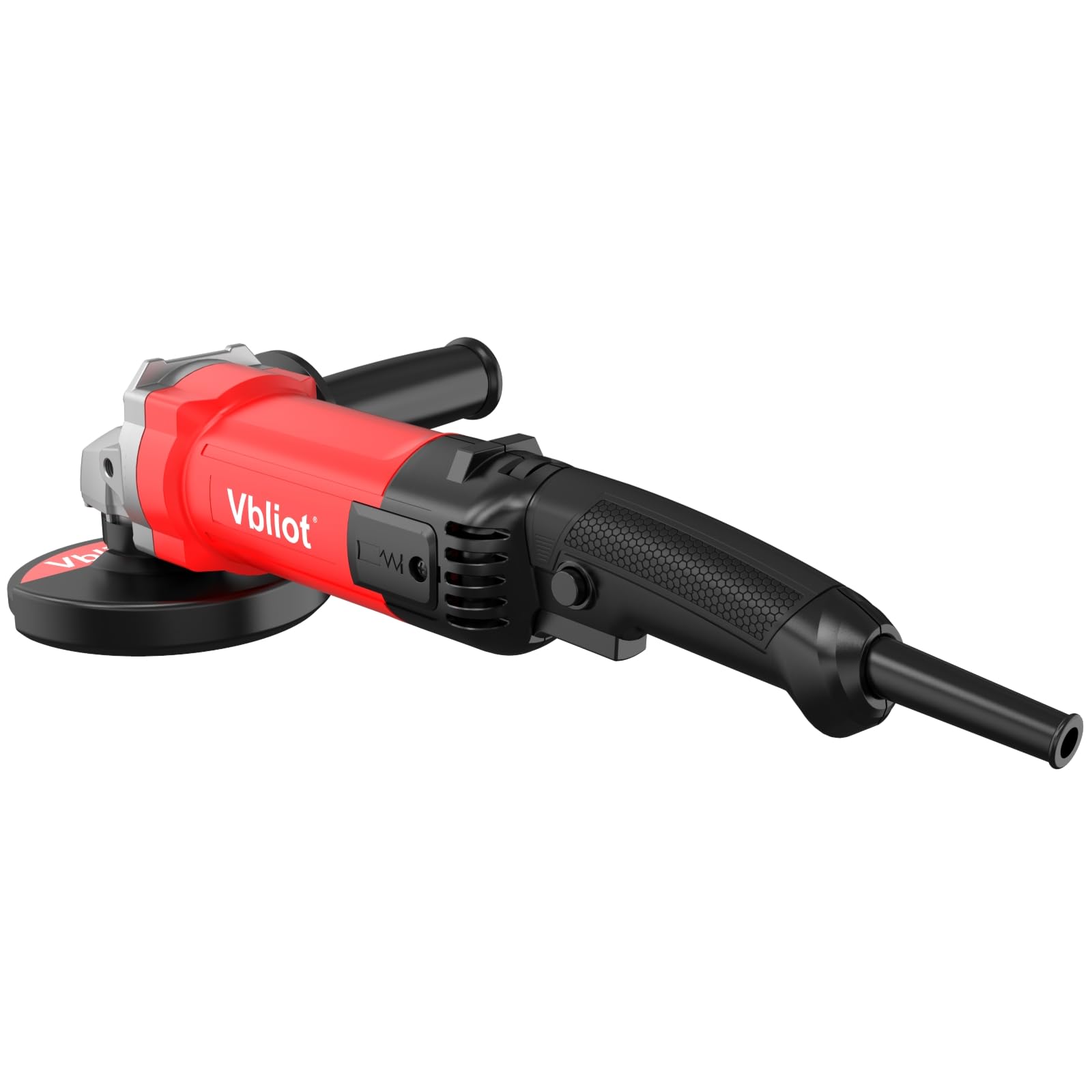 vbliot- 5'' electric angle grinder 1100w/9amp electric grinder tool 12000rpm Power Angle Grinders for Cutting and Grinding Metal Stone Wood grinder tool (1038E-5''Adjustable-Speed)