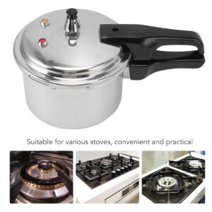 AUNMAS Stovetop Aluminum Pressure Cooker, 18cm Bottom 3L Mini Pressure Cooker Pressure Cooker for Canning Stove Top Fast Cooking