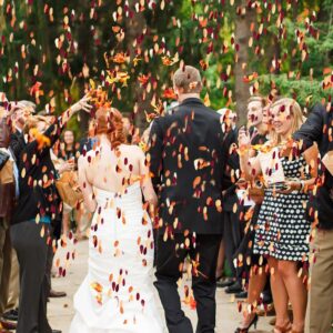 Fall Birthday Party Decorations/Fall Confetti Thanksgiving Decorations/Maroon Orange Confetti/Graduation Burgundy Orange Pumpkin Table Decorations/Burgundy Orange Weddings