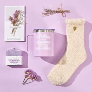 Peacoeye Birthday Gifts for Women Who Have Everything Thanksgiving Gift Christmas Gifts Inspirational Gifts Lavender Spa Gift Basket Set for Mom Sister Wife Girlfriend Nurse Coworker Best Friend Gifts