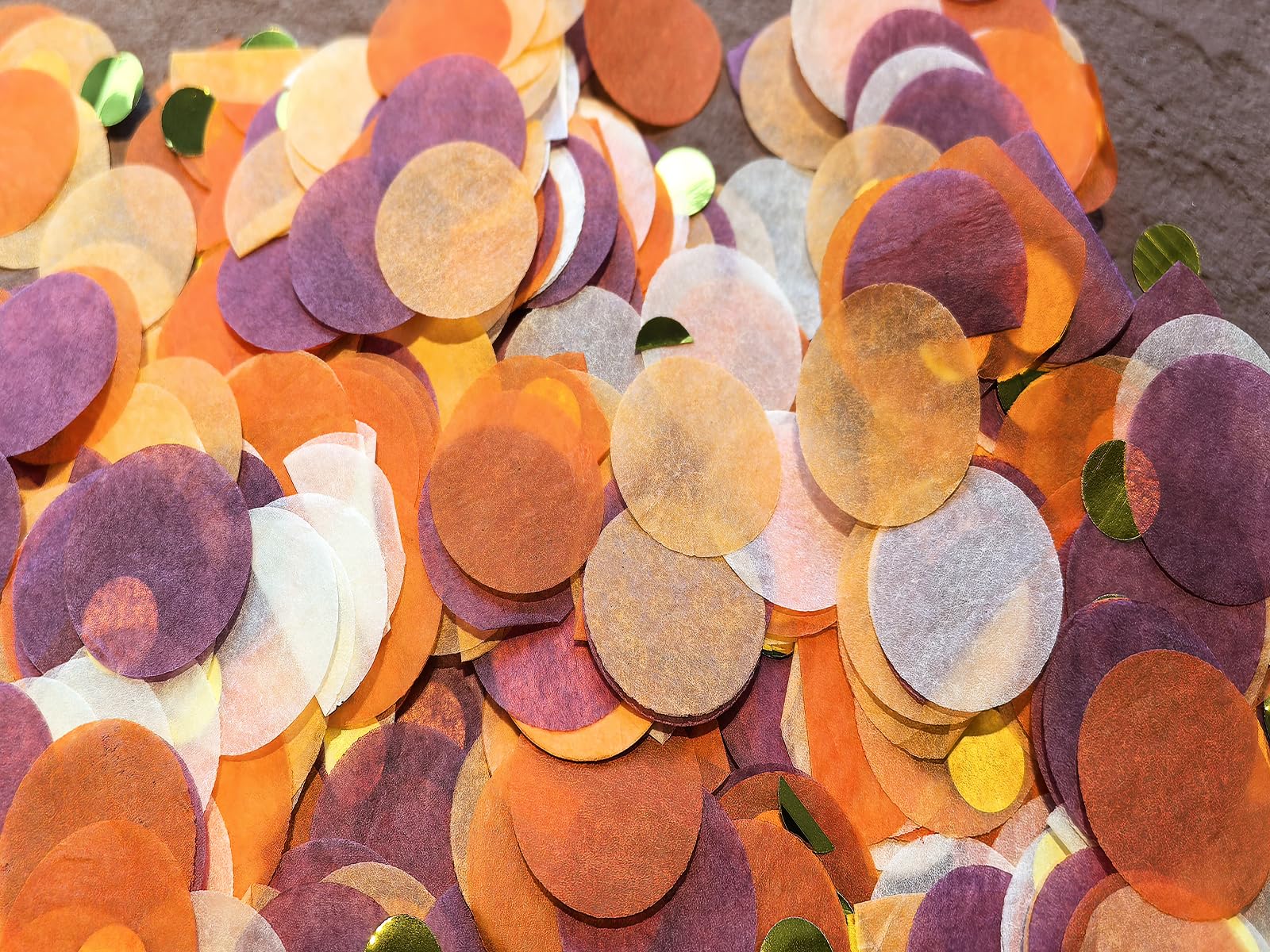 Fall Birthday Party Decorations/Fall Confetti Thanksgiving Decorations/Maroon Orange Confetti/Graduation Burgundy Orange Pumpkin Table Decorations/Burgundy Orange Weddings