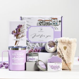 peacoeye birthday gifts for women who have everything thanksgiving gift christmas gifts inspirational gifts lavender spa gift basket set for mom sister wife girlfriend nurse coworker best friend gifts