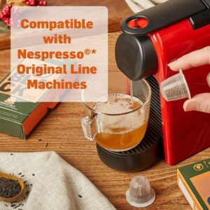 TEALYTE 50 Compatible Nespresso Tea Pods - I Fruit Tea Pods I Compatible with Original Line Nespresso Machines I 5 packs