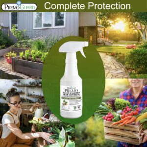 Plant & Garden Pest Control by Premo Guard - 32 oz - Insect & Disease Control for Organic Gardening - Effective Natural Plant Based Formula for Inside & Outside Plants