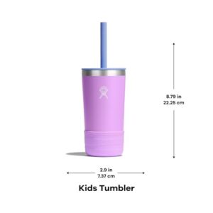 Hydro Flask Kids 12 Oz Tumbler With Straw And Boot Anemone