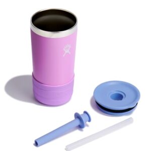 Hydro Flask Kids 12 Oz Tumbler With Straw And Boot Anemone