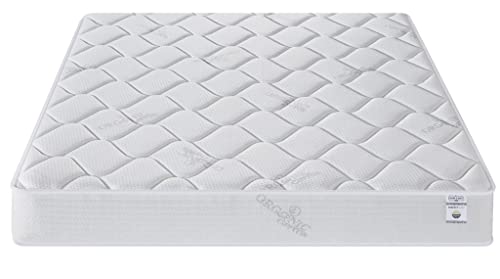 California King Mattress - 8 Inch Cool Memory Foam & Spring Hybrid Mattress with Breathable Cover - Comfort Tight Top - Rolled in a Box - Oliver & Smith