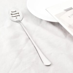 Grammy Spoon Gifts from Grandchildren Grandkids, Nana Grandma Grandmother Christmas Birthday Gift for Grammy Good Morning Grammy Spoon for Nana Grandma Coffee Tea Lover Gift Spoon for Women