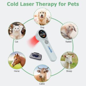 Dawfek Laser Therapy for Dogs, 4x980nm+4x810nm+16x660nm, Cold Laser Therapy Device for Horses, Veterinary Laser Therapy Machine, Pet Cold Laser Therapy Device, Laser Treatment for Animals at Home