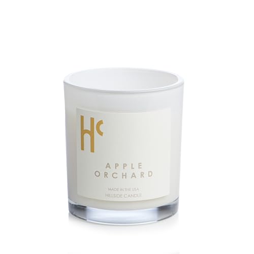 Hillside Candle Apple Orchard Scented Candles, Single Wick Soy Candles, Luxury Candles, Scented Candles for Home, Apple Candle (9 oz)