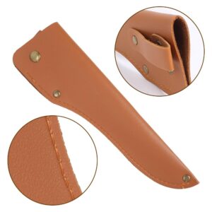 5PCS Knife Sheath, 9'' Leather Knife Cover with Belt Loop for Fishing Camping Hunting Jungle Exploration