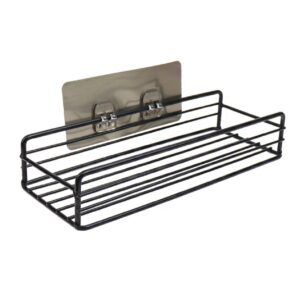 cabilock black floating shelf bathroom bathroom shelf toilet storage rack iron storage shelf bathroom storage rack iron storage rack organizer wall hanging square black floating shelf small