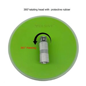 9 inch Drywall Sander,360 Degree Rotary Round Ceiling Radial Sander,Circular Handing Pole Wall Sander for Dry Wall and Painting