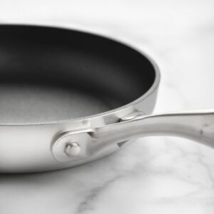 Scanpan CX+ 8 & 10.25" Fry Pan Skillet Set - Stratanium Plus Nonstick - 5-ply Stainless Steel