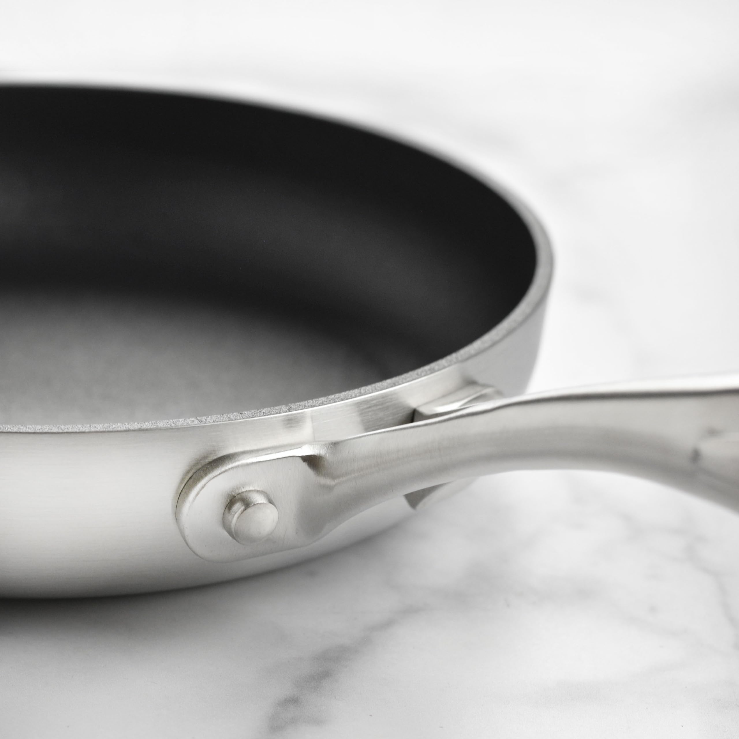 Scanpan CX+ 8" Fry Pan - Stratanium Plus Nonstick - 5-ply Stainless Steel