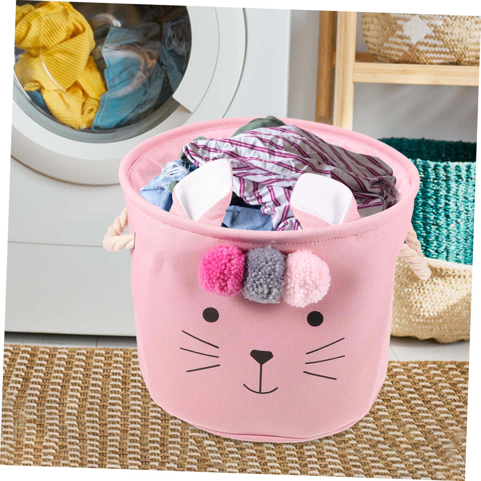 baby girl storage basket collapsible laundry baskets hampers for laundry cute laundry hamper newborn baby girl cute hamper Mother dirty laundry basket household cloth