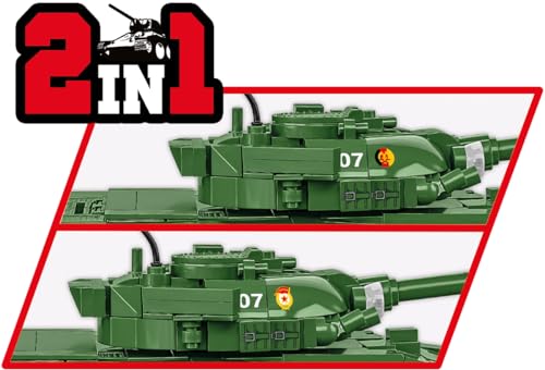 COBI Armed Forces T-72 (East Germany/Soviet) Tank