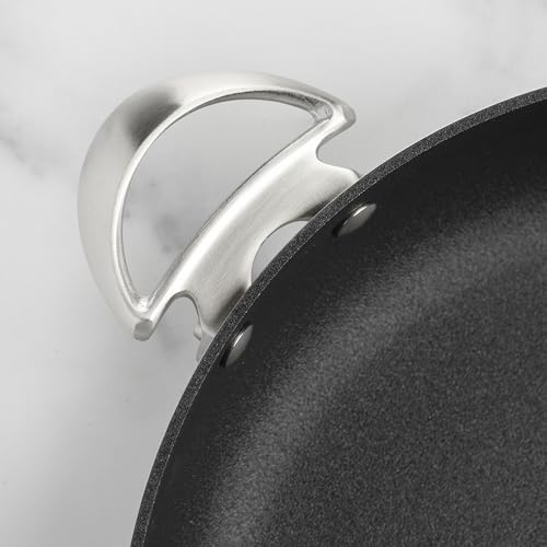 Scanpan CX+ 12.5" Braiser - 5.5-quart - Stratanium Plus Nonstick Chef's Pan - 5-ply Stainless Steel