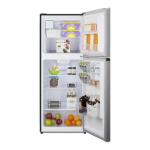 Summit Appliance FF1089PLIM 24" Wide Top Mount Refrigerator-Freezer with Icemaker, 10 cu.ft, Defrost Type, Stainless Steel Look, Frost-free Operation, ADA Compliant, Interior Light (Stainless Steel)