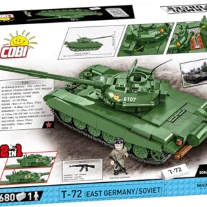 COBI Armed Forces T-72 (East Germany/Soviet) Tank