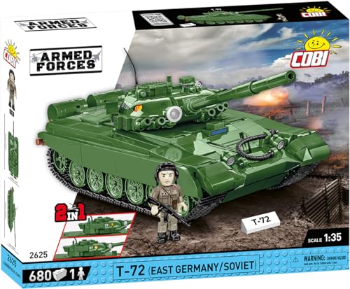 COBI Armed Forces T-72 (East Germany/Soviet) Tank