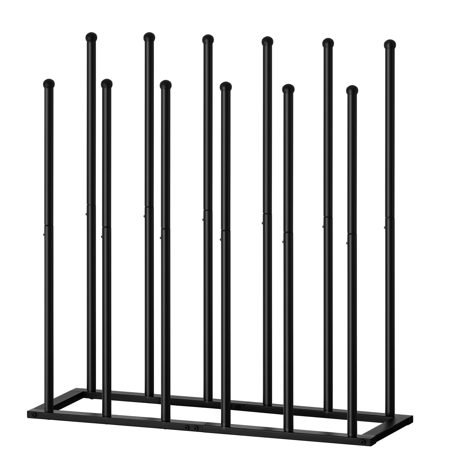 FOUCSSOMEI Tall Boot Rack, Large Size Boot Storage, Boot Organizer for Tall Boots, Boot Rack for Entryway, Metal, Cloest, Patio, Black