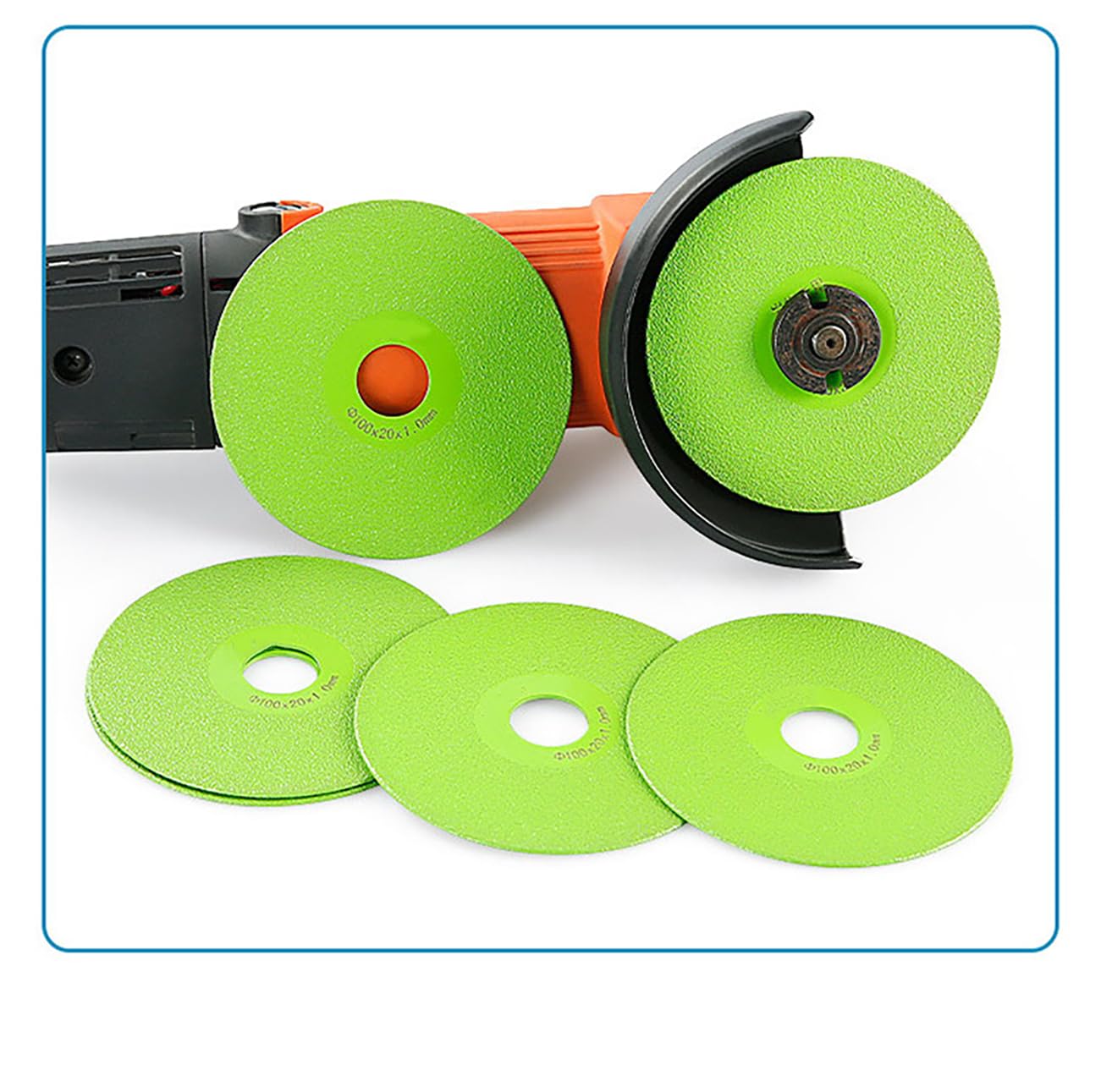 Indestructible disc 5.0 -Rock Plate Flat Grinding Blade, Ceramic Tile, Marble Edge Trimming, 45 Chamfer Grinding Cutting Blade, Ultra Wide fine Sand Sweeping Saw Blade (3)