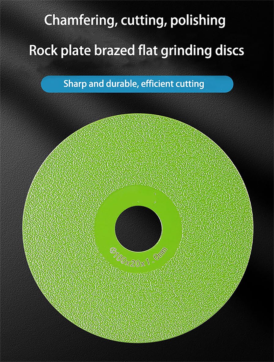 Indestructible disc 5.0 -Rock Plate Flat Grinding Blade, Ceramic Tile, Marble Edge Trimming, 45 Chamfer Grinding Cutting Blade, Ultra Wide fine Sand Sweeping Saw Blade (3)