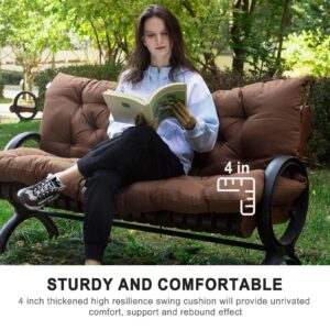 LCYY.JF Porch Swing Cushion,Waterproof Bench Cushion fo