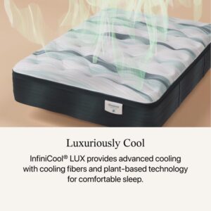 Beautyrest Harmony Lux Anchor Island 12.5" Firm Queen Mattress - Cooling Technology, CertiPUR-US Certified Memory Foam, Recycled Materials, Supportive Pocketed Coils and Edge Support