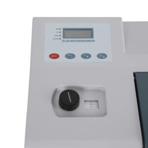 PIAOCAIYIN 721 Visible Spectrophotometer, 110V Lab Spectrometer Digital LCD Display 350-1020nm, Tungsten Lamp Laboratory Equipment, Low Noise, Automatic Zero