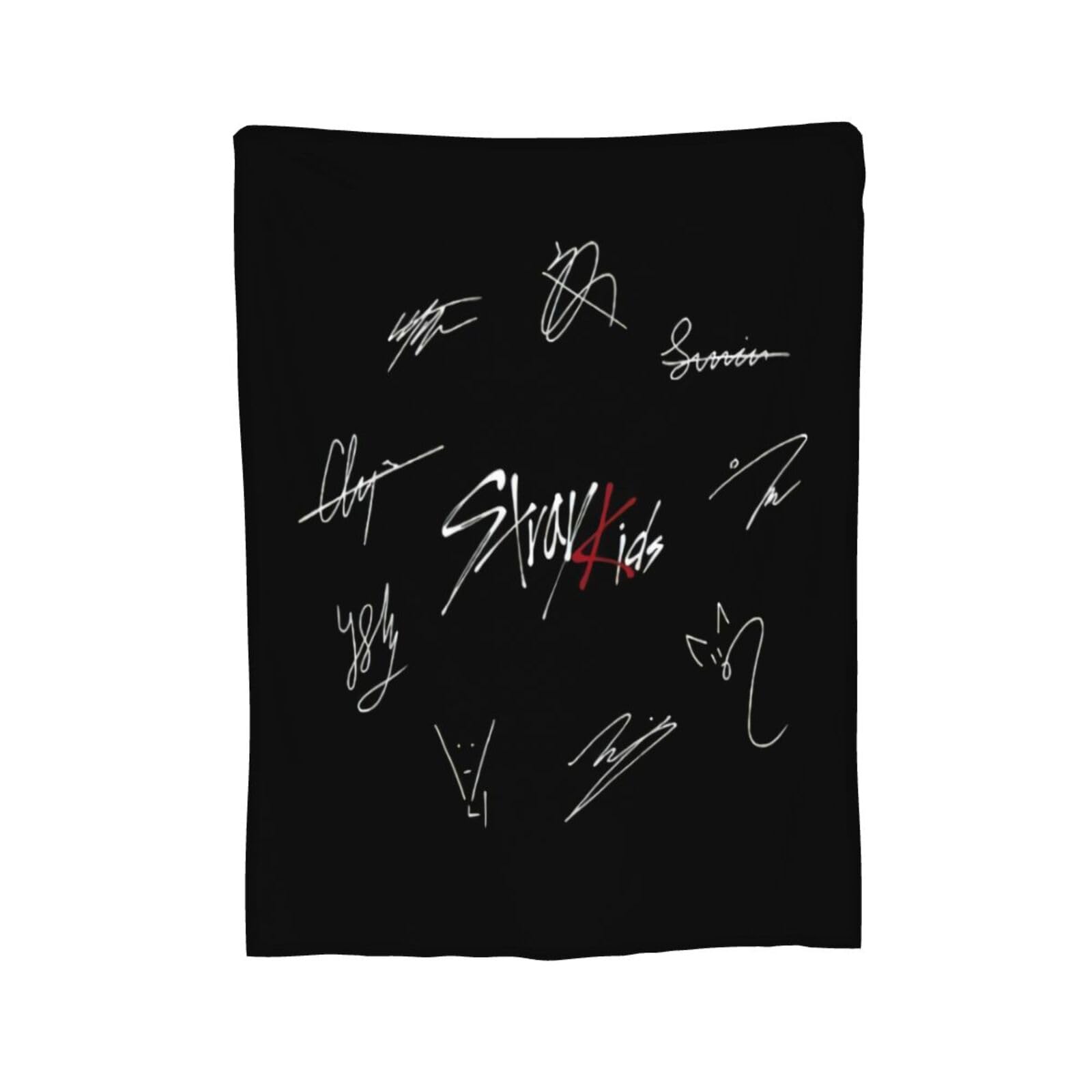 Stray Kids Soft and Comfortable Wool Fleece Throw Blankets Yoga Blanket Beach Blanket Suitable for Home and Tourist Camping