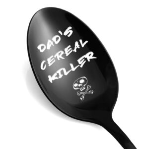 gifts for dad mom grandpa grandma birthday valentine christmas gift, funny cereal lovers gifts - cereal killer spoon