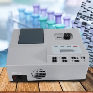 PIAOCAIYIN 721 Visible Spectrophotometer, 110V Lab Spectrometer Digital LCD Display 350-1020nm, Tungsten Lamp Laboratory Equipment, Low Noise, Automatic Zero