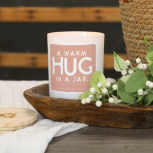 Simply Said, INC Vanilla Candle, A Warm Hug in A Jar, Hug in a Jar Candle, Thinking of You Candle, Homesick Candle, Get Well Soon Candle, CDL1048