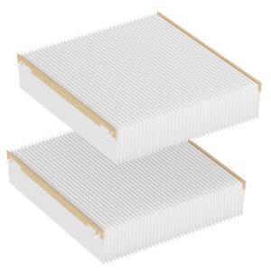 201 replacement filter merv 13 compatible with aprilaire 2200, 2250, space gard 2200 whole house air cleaner purifiers and lennox pmac-20c (lennox x0445), merv-13 air filter, 2-pack