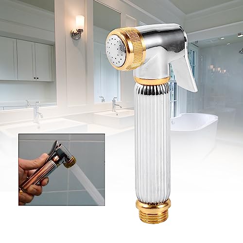 XTevu High Pressure All Metal Bidet Sprayer - Toilet Sprayer Attachment for Bathroom - Handheld Shower Head Nozzle Sprinkler for Home Bathroom Toilet Spray