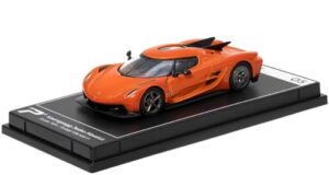 postercars 1:64 scale koenigsegg jesko absolut sweet madarin hypercar league collection no.5