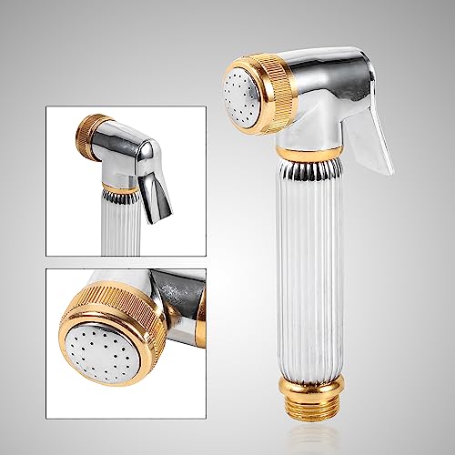 XTevu High Pressure All Metal Bidet Sprayer - Toilet Sprayer Attachment for Bathroom - Handheld Shower Head Nozzle Sprinkler for Home Bathroom Toilet Spray