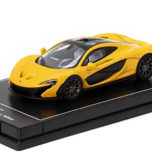 PosterCars 1:64 Scale McLaren P1 Volcano Yellow Hypercar League Collection No.3