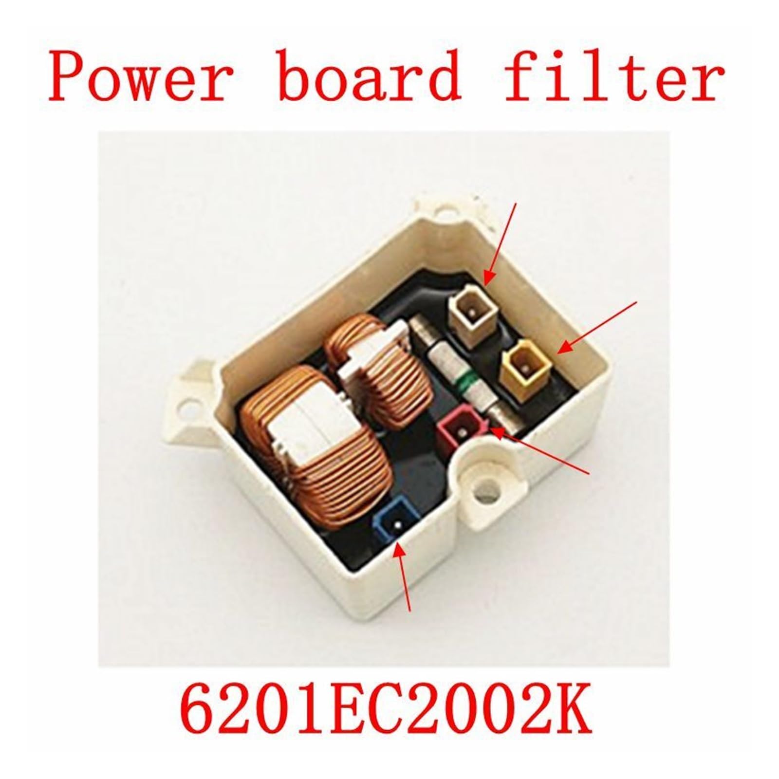 Compatible for Washing Machine Power Board Filter Capacitor Insurance 6201EC2002K Parts