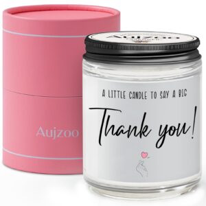 thank you gifts for women mom friends bosslady coworkers father’s day gifts appreciation gifts for her him, teacher appreciation, friendship gifts, birthday gifts, 7oz soy wax lavender candle