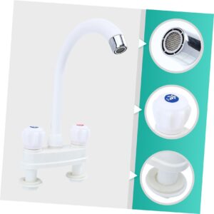 Plastic Faucet Kitchen Faucet Basin Two Handle Faucet Sink Two Handle Faucet Kitchen Basin Faucet Kitchen Sink Faucet Kitchen Two Handle Faucet Plastic Double Handle Faucet